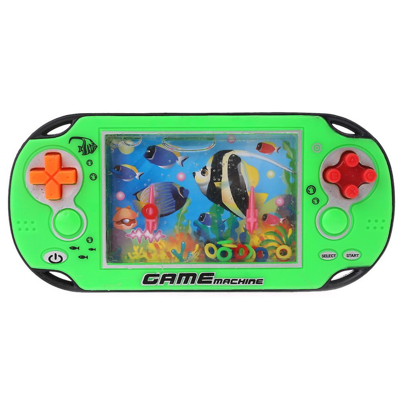 Jogo de água portátil mini arcade anel de água jogo mesas de água para brinquedos de praia festa retro pasme brinquedos para crianças e adultos